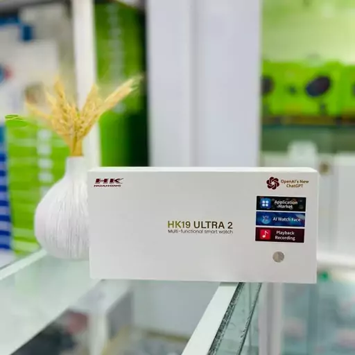 ساعت هوشمند Hk20 ultra2 دارای حافظه داخلی  صفحه آمولد