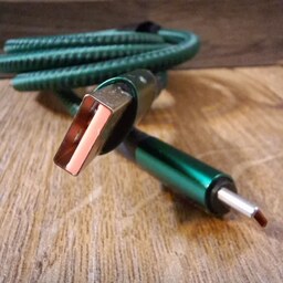 کابل تبدیل USB-C جگوار   کنفی  سر فلزی طول 1 متر 6 آمپر واقعی