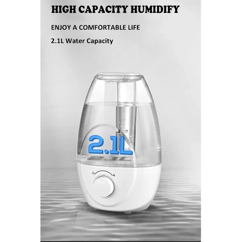 دستگاه مرطوب کننده هوا (بخور سرد) 2 لیتری

ULTRASONIC Cool Steam Humidifier

