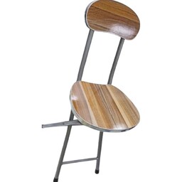 صندلی تاشو اسکلت فلزی چوبی پشت دار

Metal frame wooden chair

