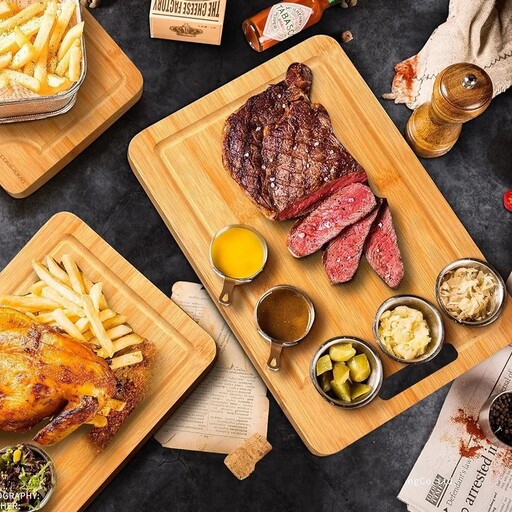 تخته گوشت چوبی بامبو

Bamboo meat board

سایز 26 در 36