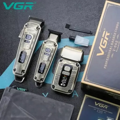 ست ماشین اصلاح وی جی آر VGR V-642