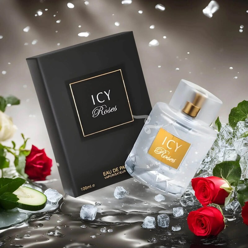 عطر ادکلن بای کیلیان رزز آن آیس فراگرنس ورد آیسی رزز (Fragrance World By Kilian Roses on Ice) - اصل-بسیار خوش بو  