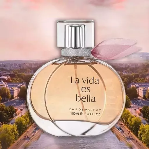 عطر ادکلن زنانه   لا ویه است بله فراگرنس ورد لا ویدا اس بلا La Vida Es Bella - جدید - بسیار خوشبو - ماندگاری و پخش بود