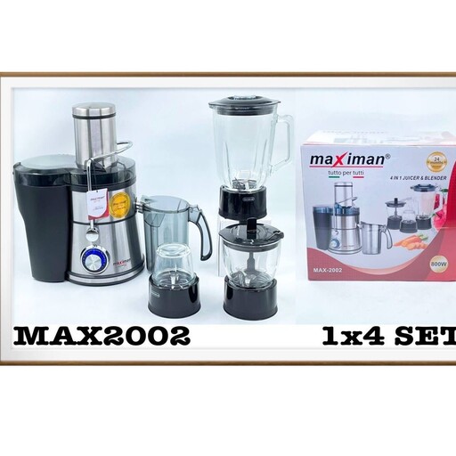 آبمیوه گیری 4کاره مکسی مان Max2002