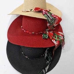 کلاه حصیری زنانه ، کلاه ساحلی ، کلاه ساحلی زنانه کلاه حصیری دخترانه کلاه ساحلی دخترانه
