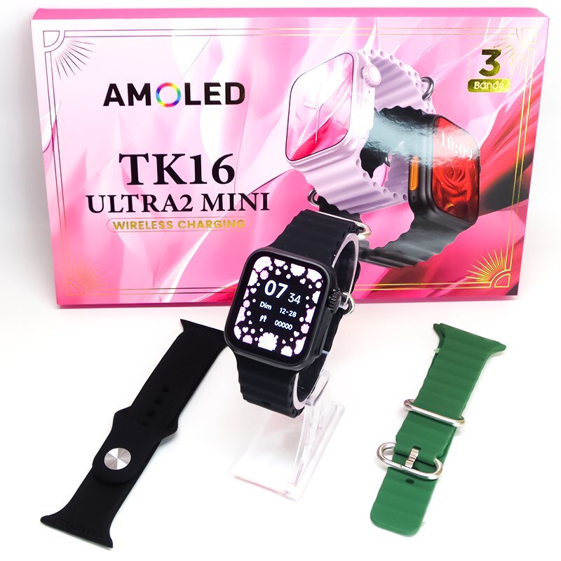 ساعت هوشمند Tk16 Ultra 2 Mini طرح اپل واچ اولترا 2 مینی - اسمارت واچ AMOLED
