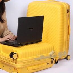 چمدان مسافرتی مونزا مدل 24 اینچ زردKL51