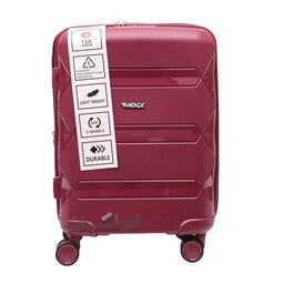 چمدان مسافرتی نشکن مونزا مدل 20 اینچKL50 بنفش