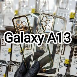 بک کاور  دور طلای پشت شفاف. دور رنگی  مناسب برای گوشی موبایل گوشی گلکسی A13 سامسونگ

Samsung Galaxy A13 A13a13 A 13 a13