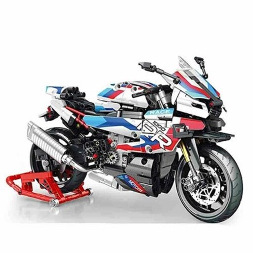 اسباب بازی لگو تکنیک موتور سیکلت 988 قطعه مدل Motorcycle Bikes Bricks Toys 82005