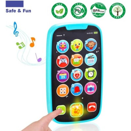اسباب بازی موبایل لمسی و موزیکال هولی تویز مدل Cell Phone 3127