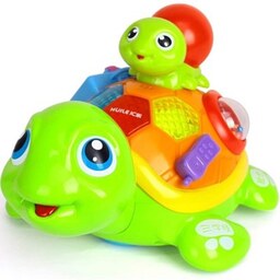 اسباب بازی موزیکال لاکپشت مادر و فرزند هولی تویز مدل 868 Hola Toys 