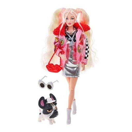 اسباب بازی عروسک باربی دفا لوسی همراه با سگ مدل 8497 Barbie Defa Lucy