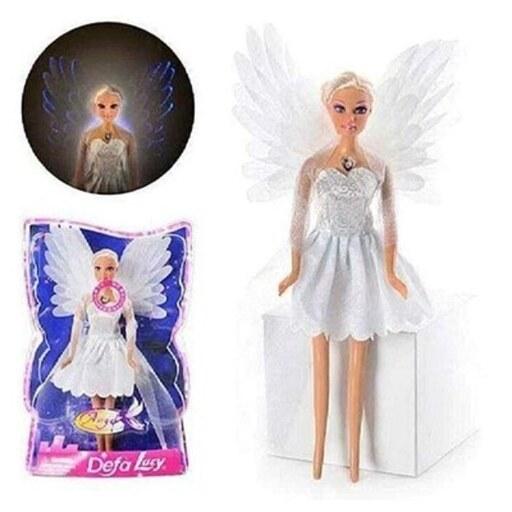 اسباب بازی عروسک باربی دفا لوسی فرشته چراغ دار مدل 8219 Barbie Defa Lucy