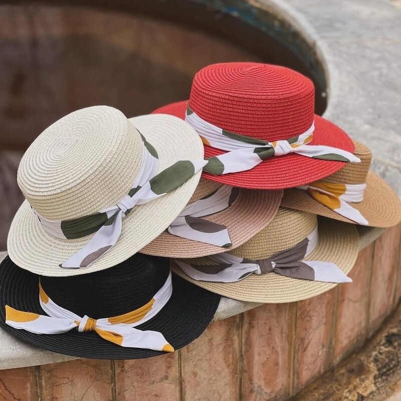 کلاه فدورا حصیری معروف ب کلاه آنشرلی بسیار باکیفیت و خاص با استایلی متفاوت کلاه ساحلی عکاسی خاص و بسیار با کیفیت بزرگسال