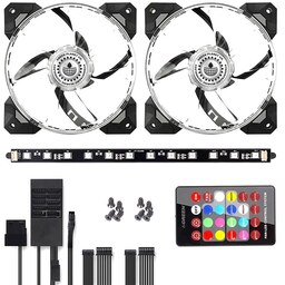 کیت نورپردازی RGB گرین fan 2x