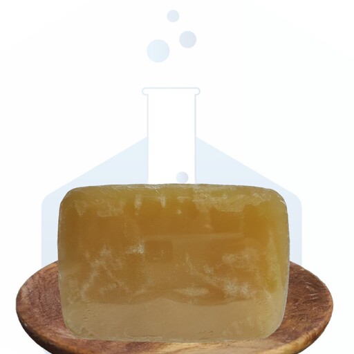  پایه صابون گلیسیرنه نیمه شفاف عسلی یک کیلوگرم 