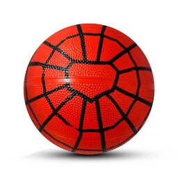 توپ بسکتبال لاستیکی بتا سایز3  متوسط مدل پسرانه طرح اسپایدرمن  مرد عنکبوتی  مارول کیفیت عالی 