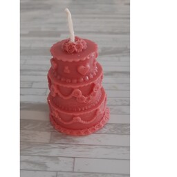 شمع کیک تولد دست سازدر رنگ های مختلف 
