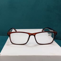 عینک مطالعه با عدسی شیشه ای ضد خش