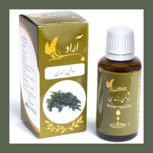 روغن رزماری تقویت مو و ابرو اراد