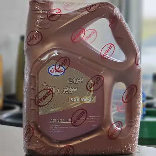 روغن موتور بهران سوپر رانا پلاس 5w-30 SN Plus پنج لیتری