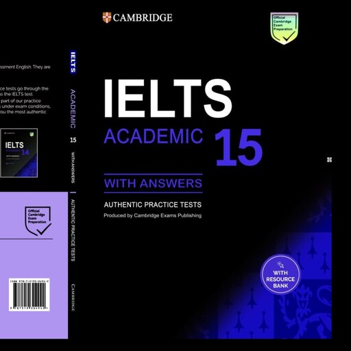 کتاب کمبریج ایلتس 15 اکادمیک cambridge IELTS 15 academic 
