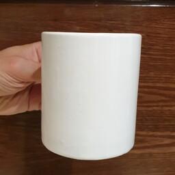 لیوان (ماگ) سرامیکی با قابلیت چاپ طرح مورد نظر  چاپ سابلیمیشن به همراه جعبه