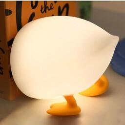 چراغ خواب فانتزی سیلیکونی اردک مخفی تایمر دار