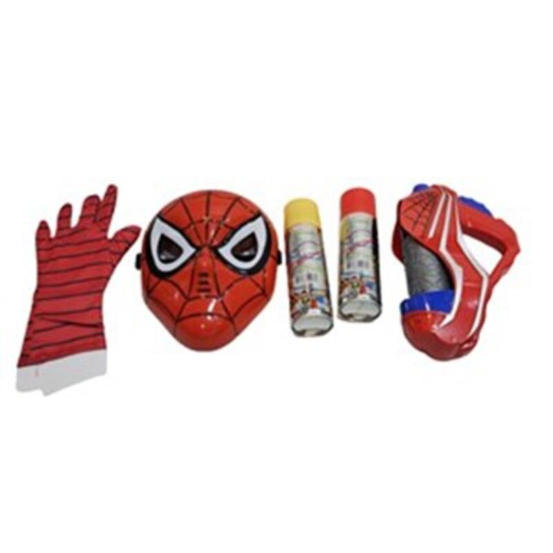 اسباب بازی مدل ماسک و دستکش مرد عنکبوتی(تار پرتاب کن)