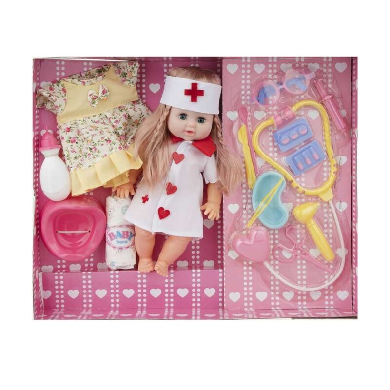 عروسک بیبی بورن مدل پزشک(عروسک جیشی)