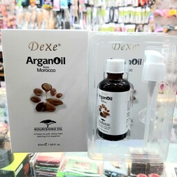 روغن آرگان  مو ناخن  بدن دکسی دکس dexe اصل