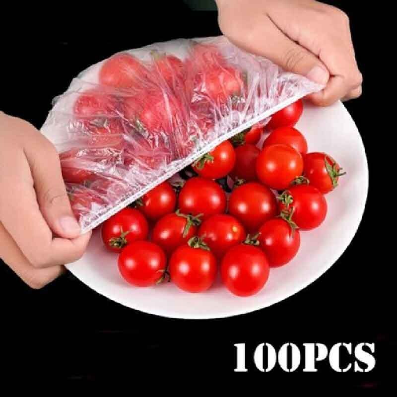 کاور پلاستیکی غذا  بسته 100 عددی