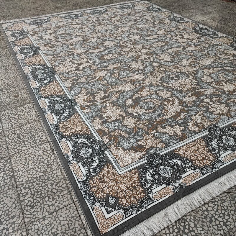 فرش ماشینی ارزان قیمت طرح آترین فیلی 9 متری فرش طرح 700 کاشان