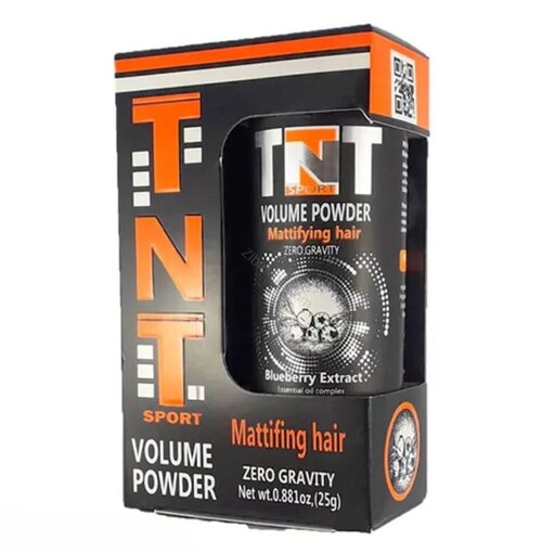 پودر حالت دهنده مو TNT مدل Mattifing hair وزن 25 گرم
