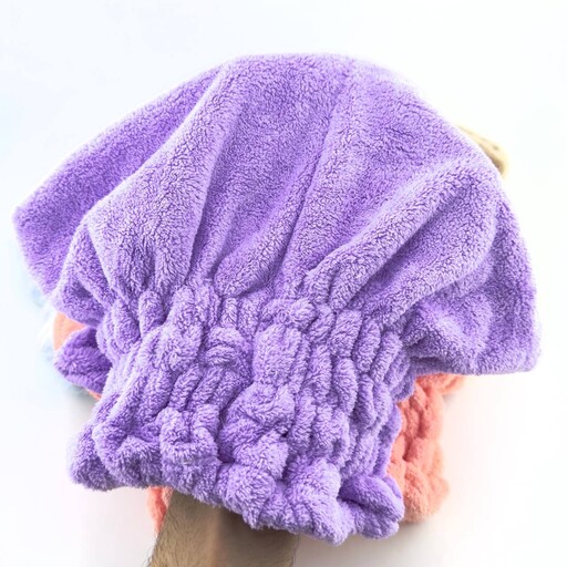 کلاه حمام حوله ای پاپیون دار 
Hair drying cap 