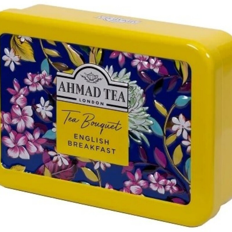چای سیاه کیسه ای صبحانه احمد 10 عددی  tea Bouquet English Breakfast