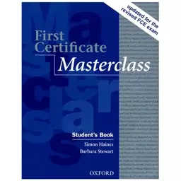 کتاب First Certificate Masterclass