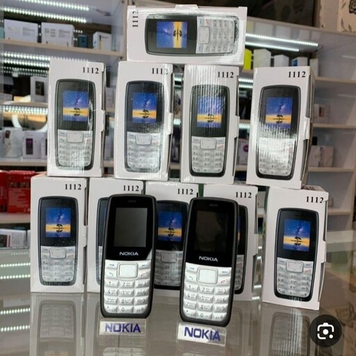 گوشی نوکیا Nokia 1112    پلمپ اکبند کیفیت درجه 1 ریجستری شده با کد فعالسازی ارسال رایگان 