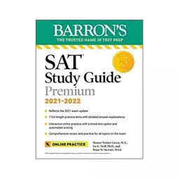 Barron s SAT Study Guide Premium 2021-2022 کتاب