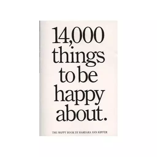کتاب 14000Things to be Happy About
