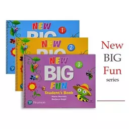 New Big Fun + CD پک سه جلدی کتاب بیگ فان