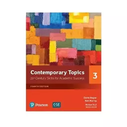 Contemporary Topics 3 4th edition +cd کتاب زبان