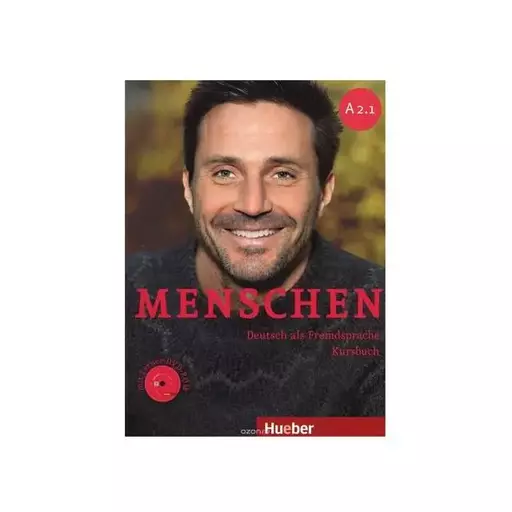 Menschen A2.1 kursbuch + Arbeitsbuch + DVD کتاب منشن آلمانی