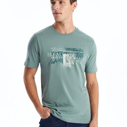 تی شرت مردانه ال سی وایکیکی مدل S248885Z8-Q6K-WHITE