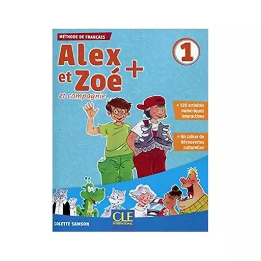 کتاب Alex et Zoe et compagnie 1 Livre + Cahier