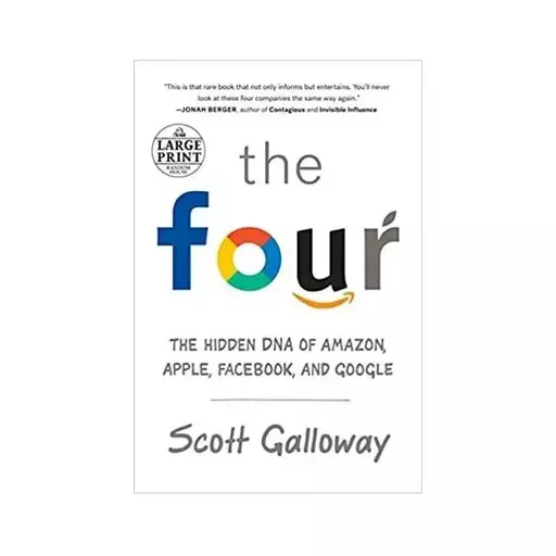 کتاب The Four The Hidden DNA of Amazon Apple  Facebook  and Google