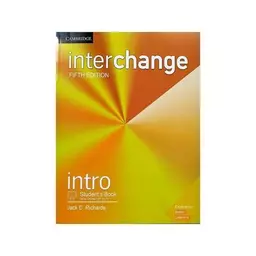 کتاب Interchange Intro Student Book 5th (وزیری )