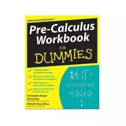 Pre Calculus Workbook For Dummies خرید کتاب زبان